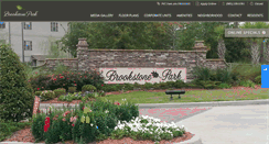 Desktop Screenshot of liveatbrookstonepark.com